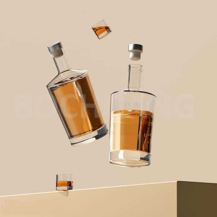 700ml Whiskey Glass Bottle best