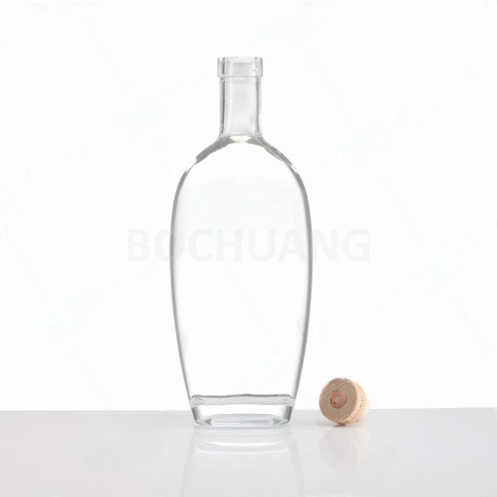 750 ml Likörflasche aus Glas mit Stopfen